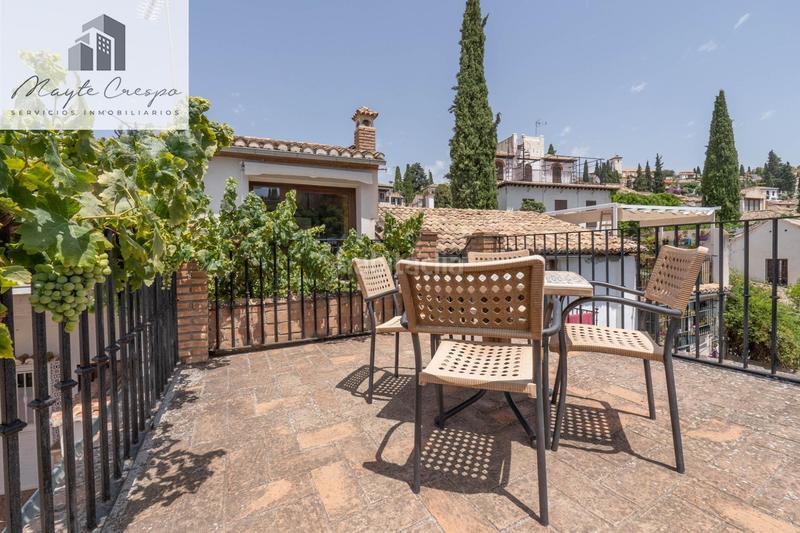 Foto c93d2916-db1a-4035-a6d7-582cac10877a. Casa dos maravillosas casas en el albaicín con vistas panorámicas a la alhambra en Granada