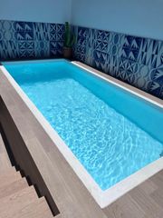 Casa adosada en San García. Adosado de 3 dormitorios, piscina privada y garaje en sotorebolo