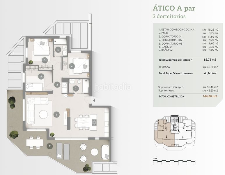 Foto c53deb31-e285-4b56-a482-d9edfffca67f. Apartament amb calefacció aparcament piscina a Playa Arenal - Bol Calp