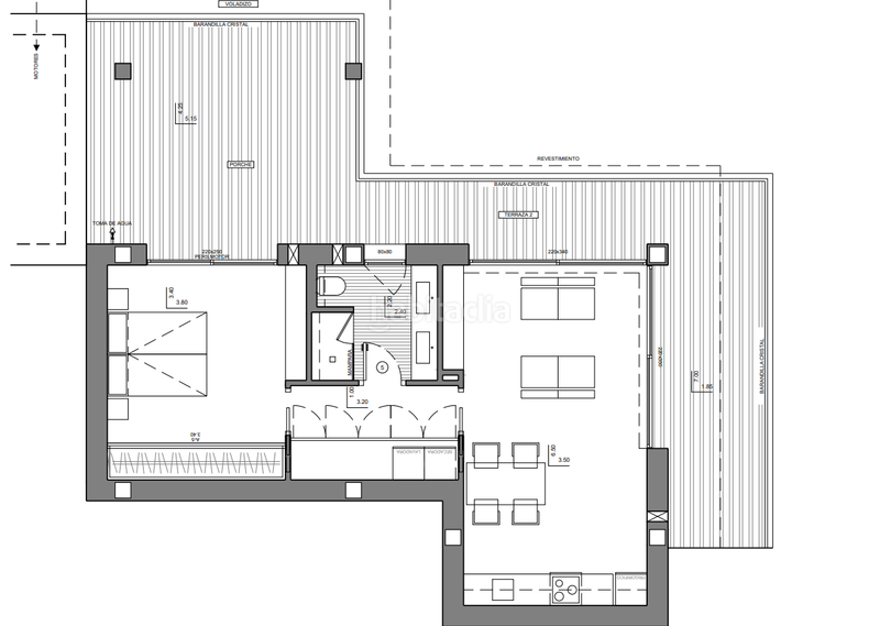 Foto b62d580e-f790-40cd-a5aa-50552f5a08d2. Casale con piscina in Cumbre del Sol Poble Nou de Benitatxell (el)