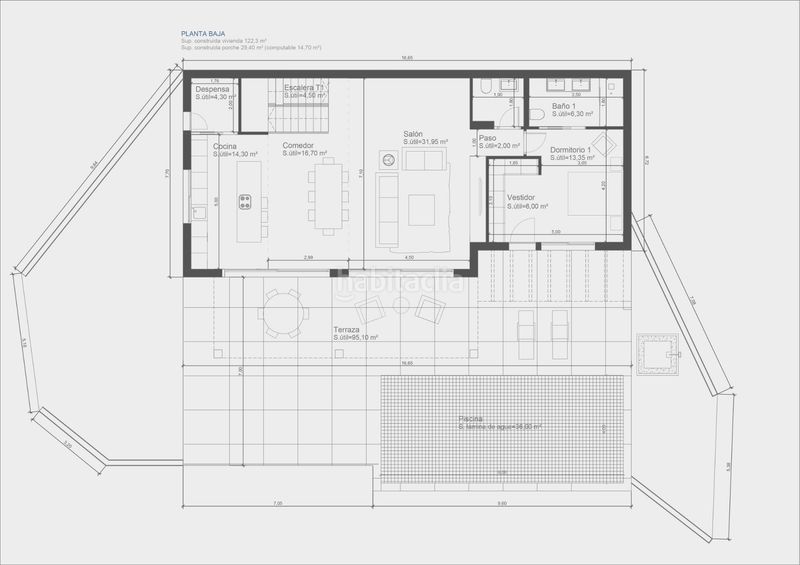 Foto 137bada5-2b26-4ecd-b493-c4ef2a193921. Chalet with heating parking pool in Partida Comunes-Adsubia Xàbia