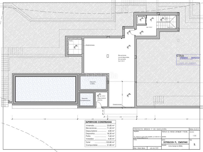 Foto 077e953d-330c-43f7-a91f-b8974c23491e. Chalet en La Fustera Benissa