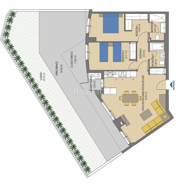 Foto 7002fece-acc7-4804-9911-a5db8f992906. Apartament amb calefacció aparcament piscina a Montañar-El Arenal Xàbia