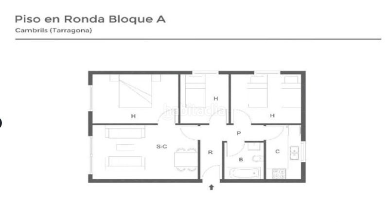Foto af9987c2-12dd-49fd-bbdd-23bf0b057794. Flat in carrer ronda 5 in casc antic - nou Cambrils Cambrils