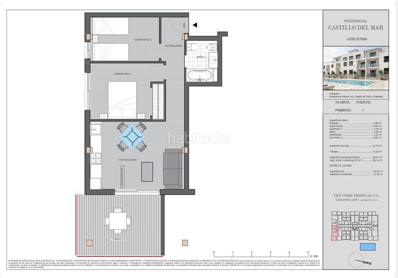 Foto 18d70cc6-f98a-4f1f-bd51-2b5c7c80eca8. Pis amb piscina a Castell de Ferro
