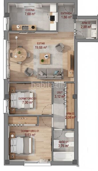 Foto 258fa9e7-ec4d-4d3d-9340-7d7ae2bc4298. Pis amb piscina a Castell de Ferro