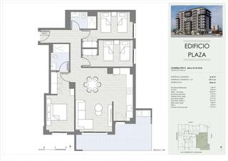 Pis a Algemesí. Próxima construcción piso de 3 dormitorios en avenida generalita