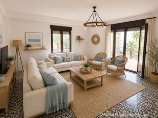 Apartment in Tavernes de la Valldigna. Amplio piso de 115 m2 en 2ª línea de playa con garaje privado  i