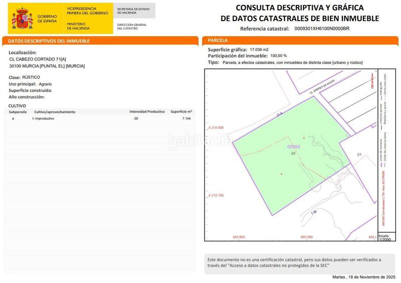 Foto 4cd74bf9-b06b-4242-8708-29701c008df5. Industrial plot in El Puntal Murcia