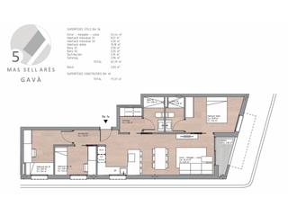Pis a Mas sellarès 5. Piso en venta de obra nueva en gava