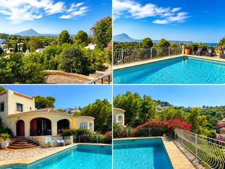 Casa  Troncalos. Maravillosa villa con preciosas vistas al mar y montaña en javea
