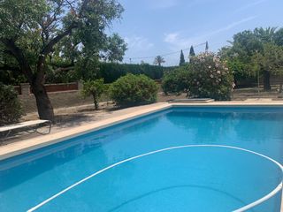 Haus  Migjorn. Acogedor chalet independiente con piscina privada