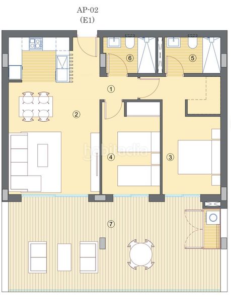 Foto 3ab14908-07ca-4e03-b997-e2c0f7dabefb. Apartament amb calefacció piscina a Bonalba-Cotoveta Mutxamel