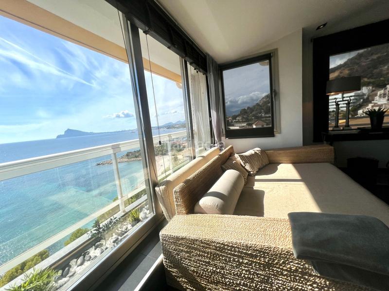 Foto f720fcc5-3f74-471c-bfe0-a302d551b1c3. Rent apartment with heating pool in Mascarat Altea