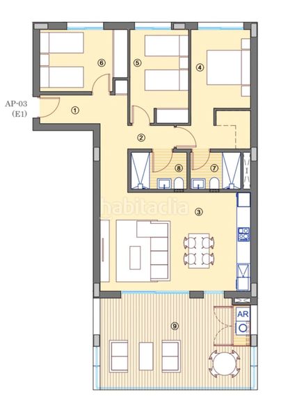 Foto adc286d7-b11b-4a54-a762-50d57fa3c453. Apartament amb calefacció piscina a Bonalba-Cotoveta Mutxamel