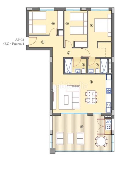 Foto 36da517b-d59e-4333-a1a8-fa7aa51d6c89. Apartament amb calefacció piscina a Bonalba-Cotoveta Mutxamel