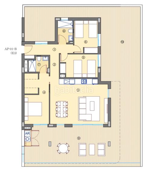 Foto a7c4f03a-73bb-4b12-ab89-731f1d02e41f. Appartement avec chauffage piscine dans Bonalba-Cotoveta Mutxamel