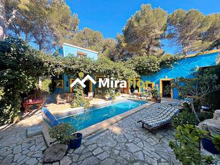 Xalet  Carrer hebe. Casa estilo finca en denia con apartamento dplex para invitados