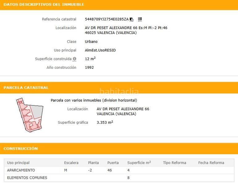 Foto 269520e3-0db6-44c8-9f76-30ba3b003778. Aparcament de moto a avinguda del doctor peset aleixandre 66 a Valencia