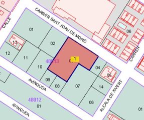 Terreny residencial  Carrer de sant joan de moró. Suelo promocion viviendas unifamiliares