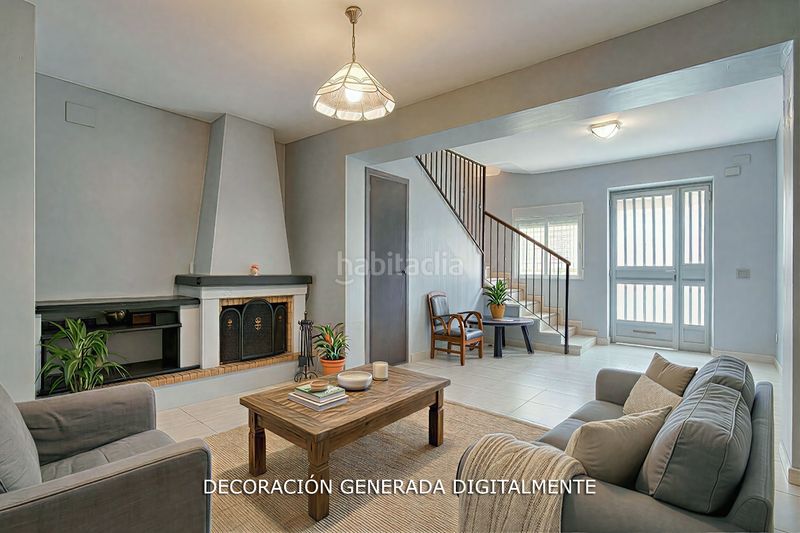 Foto a9098fb4-dcb8-4621-bbbf-a0873071049c. Casa adossada amb xemeneia calefacció a Bellavista-Capiscol-Frank Espinós San Juan de Alicante