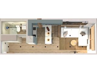 Apartament a Avengunda deth pas d'arró 50. Espectacular estudio reformado