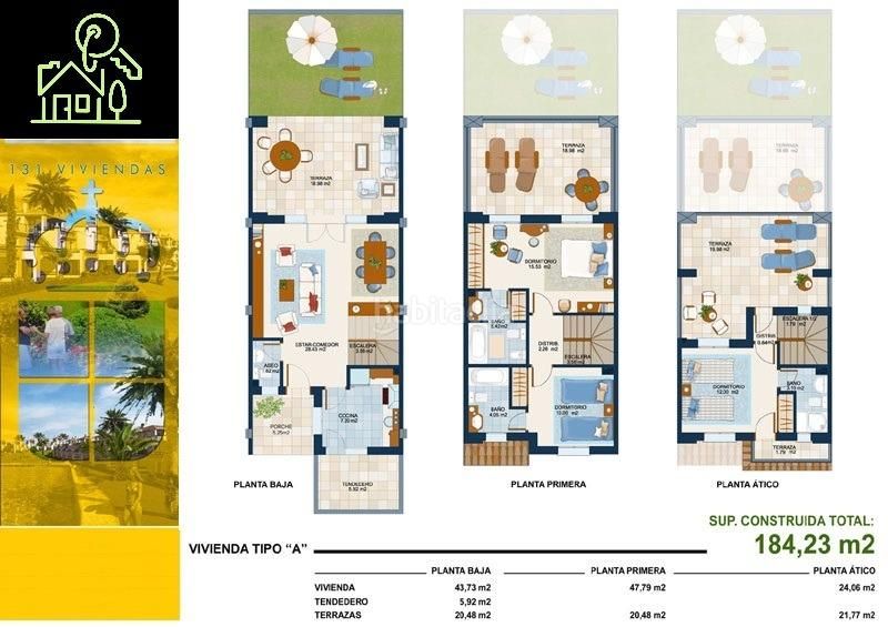 Foto e88191cb-8c81-4683-bd44-7876b25ccdd5. Casa adossada a avenida rosalia de castro 5 a Costa Esuri Ayamonte