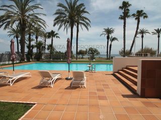 Rent Apartment  Avenida pere matutes noguera. Bajo a estrenar con gran terraza, piscina y acceso directo a la