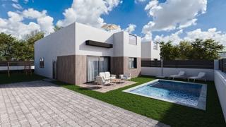 Chalet in Mazarrón Casco Urbano. Chalet obra nueva country club 3 dormitorios piscina incluida