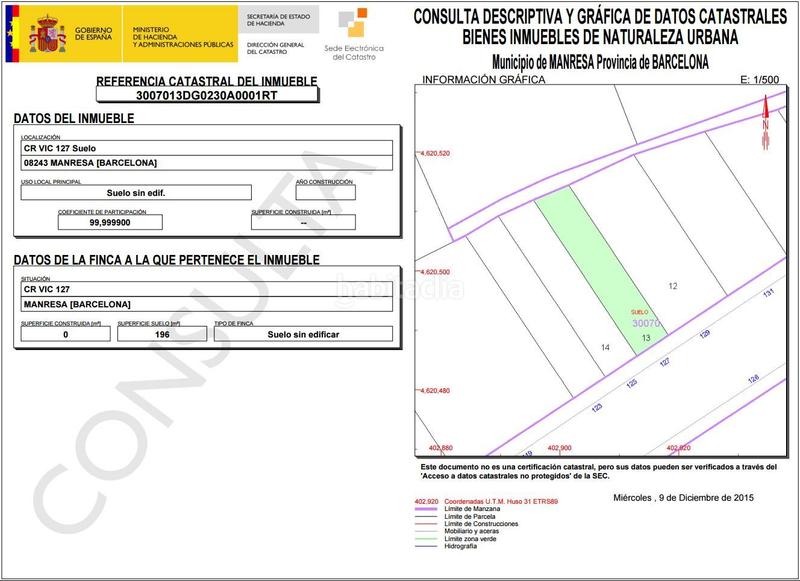 Foto 91dac855-d209-4eea-82cb-8978f1222e86. Terreny residencial a carretera de vic 127 a Carretera de Vic - Remei Manresa