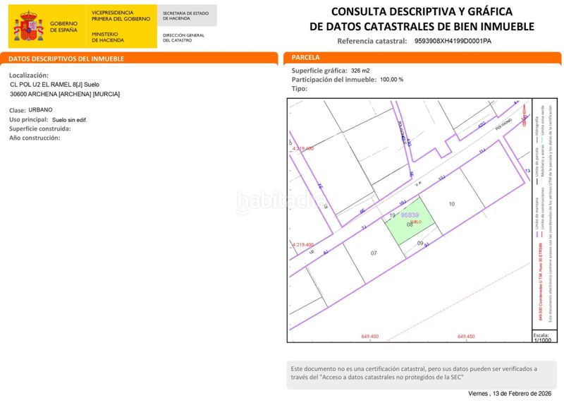 Foto 77eedaef-c652-4ad3-bfe4-7ce126858542. Finca rústica a Archena
