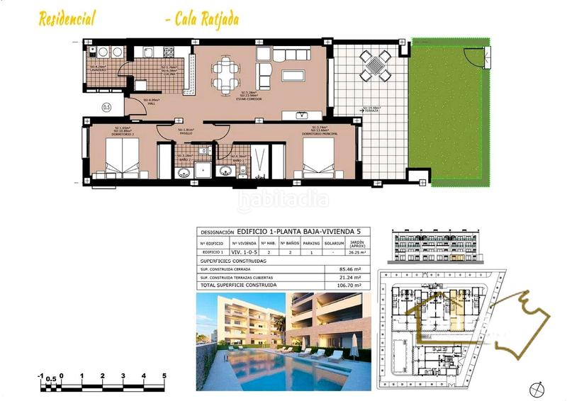 Foto 3bd32fac-7d93-4a89-9850-b581161f6874. Pis amb aparcament piscina a Cala Ratjada Capdepera