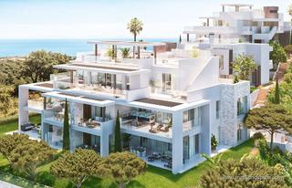 Apartamento en La Cala Golf - Lagar Martell. Áticos de lujo con solárium, piscina privada y vistas al mar en