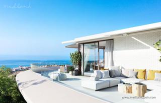 Apartament a Torreblanca del Sol. Ático de 3 dormitorios con gran terraza y vistas el mar cerca de
