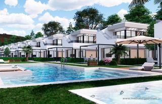 Chalet in El Pinar de Campoverde. Chalets con jardín y solárium privado en lo romero golf, pilar d