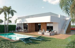 Chalet à Condado de Alhama. Chalet en una planta con 3 dormitorios, solárium y piscina priva