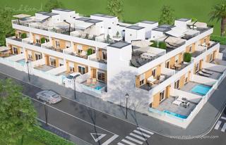 Casa adossada a Jerónimo y Avileses. Chalets adosados con piscina privada en avileses, costa cálida