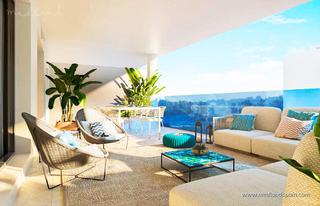 Apartament a Las Flores. Apartamentos en residencial privado en las lagunas de mijas
