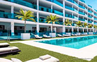 Apartament a Las Flores. Apartamentos en planta baja de 3 dormitorios con terraza en las