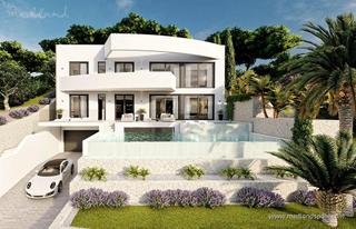 Chalet en Altea la Vella. Villa de lujo con piscina privada en altea hills