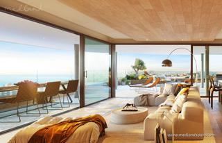 Appartement à El Higuerón. Áticos de diseño con vistas al mar y piscina privada en fuengiro