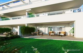 Appartement à La Cala Golf - Lagar Martell. Apartamentos en planta baja de 3 dormitorios y en primera línea