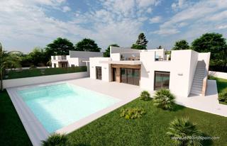 Chalet à Roldán. Exclusivos chalets en una planta con 4 dormitorios y piscina en