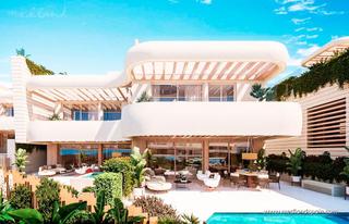 Casa adossada a Las Chapas - Alicate Playa. Exclusivos chalets pareados de 4 dormitorios en primera línea co