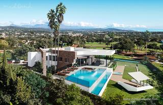Chalet en Sotogrande Alto. Villa de lujo con 6 dormitorios y gran parcela en primera lnea