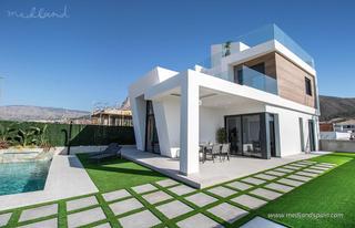 Chalet à Balcón de Finestrat-Terra Marina. Modernos chalets de 3 dormitorios, piscina privada y vistas pano