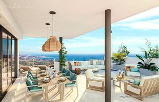 Appartement à Casares Golf - Casares del Sol. Ático de 3 dormitorios con amplia terraza y vistas al mar cerca