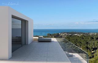 Chalet en La Fustera. Villa de lujo con 4 dormitorios, piscina privada y espectaculare