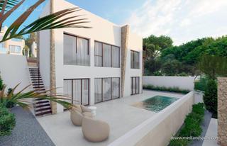 Xalet a Golf Bahía. Chalet con piscina privada, sótano y solárium en finestrat