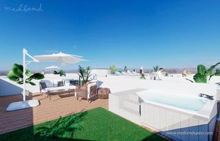 Apartament a Avenida Habaneras - Curva de Palangre. Apartamentos con solárium privado y vistas al mar en segunda lín